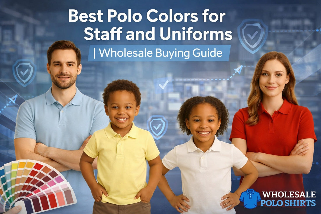 Best Polo Colors for Staff and Uniforms